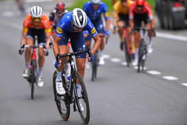 Josef Cerny of Czech Republic and Team Deceuninck - Quick-Step attacks during the 42nd Tour de Wallonie 2021, Stage 5 a 183,1km stage from Dinant to...