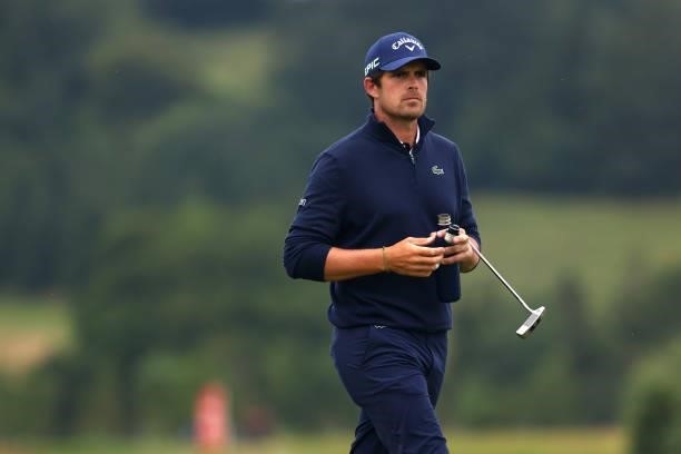 Nacho Elvira of Spain during Day Three of the Cazoo Open supported by Gareth Bale at Celtic Manor Resort on July 24, 2021 in Newport, Wales.