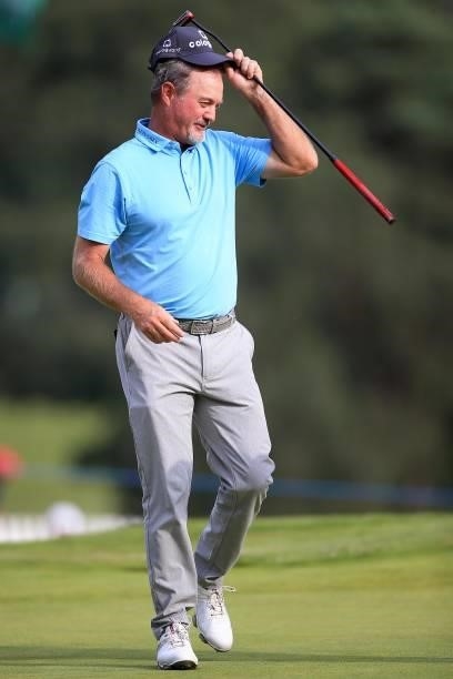 Jerry Kelly of USA during day three of The Senior Open Presented by Rolex at Sunningdale Golf Club on July 24, 2021 in Sunningdale, England.