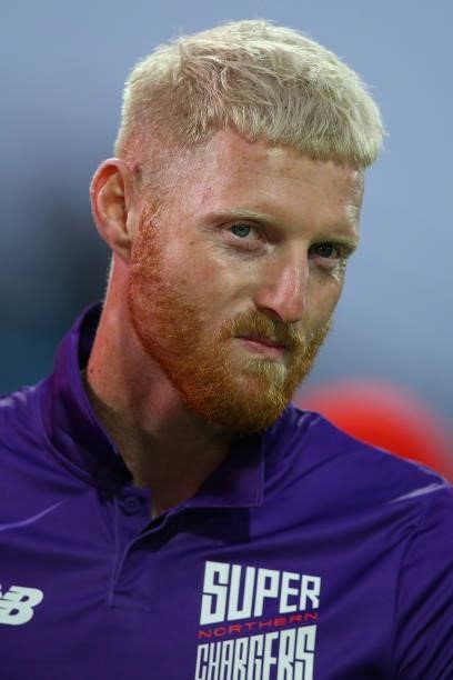 Ben Stokes, captain of Northern Superchargers during The Hundred match between Northern Superchargers v Welsh Fire at Emerald Headingley Stadium on...