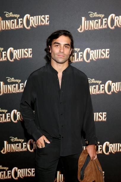 Diego Osorio arrives at the world premiere for JUNGLE CRUISE, held at Disneyland in Anaheim, California on July 24, 2021.