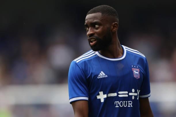 Kane Vincent-Young of Ipswich Town looks on during the pre-season friendly match between Ipswich Town and Crystal Palace at Portman Road on July 24,...