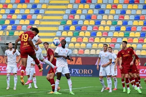 Bryan Reynolds in action during a Friendly match between AS Roma v Debreceni at Benito Stirpe Stadium in Frosinone