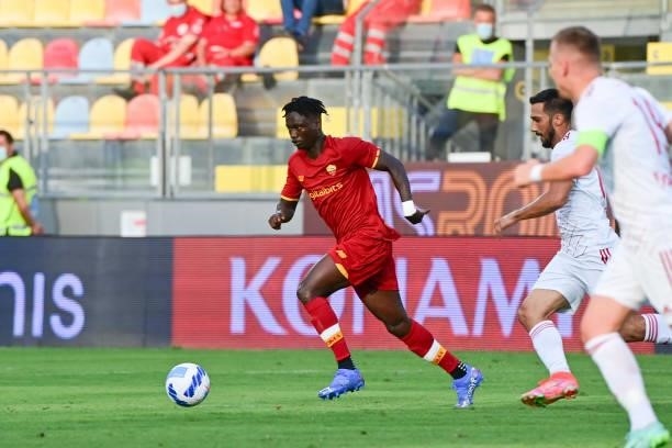 Ebrima Darboe during a Friendly match between AS Roma v Debreceni at Benito Stirpe Stadium in Frosinone