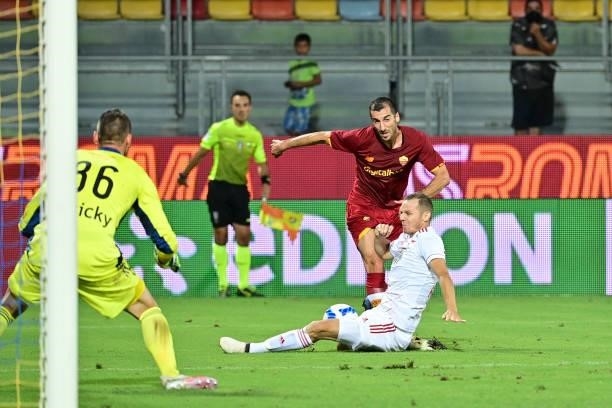 Roma player Henrikh Mkhitaryan in action during a Friendly match between AS Roma v Debreceni at Benito Stirpe Stadium in Frosinone