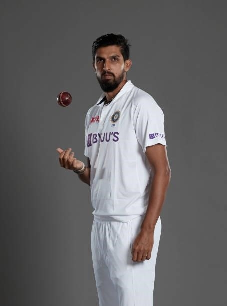 Ishant Sharma of India poses during a portrait session at the Radisson Blu Hotel on July 23, 2021 in Durham, England.