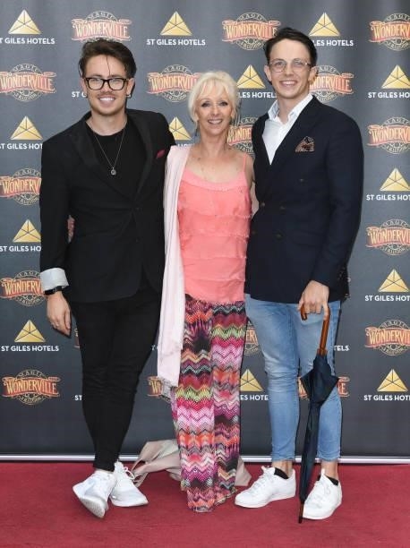 Debbie McGee and guests attend the "Wonderville