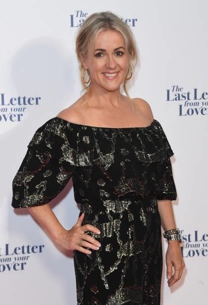 Jojo Moyes attends "The Last Letter From Your Lover