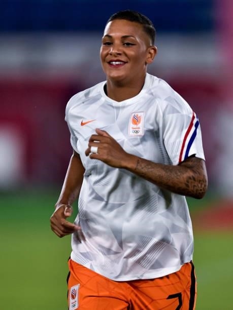 Shanice van de Sanden of the Netherlands during the Tokyo 2020 Olympic Womens Football Tournament match between Netherlands and China at...