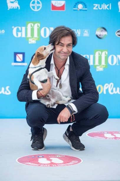 Francesco Apolloni attends the photocall at the Giffoni Film Festival 2021 on July 27, 2021 in Giffoni Valle Piana, Italy.