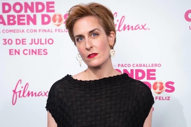 Aixa Villagran attends the 'Donde Caben Dos' premiere at Palacio de la Prensa Cinema on July 27, 2021 in Madrid, Spain.