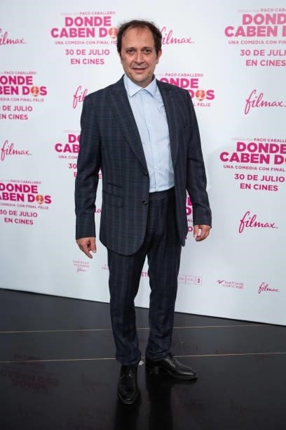 Luis Callejo attends the 'Donde Caben Dos' premiere at Palacio de la Prensa Cinema on July 27, 2021 in Madrid, Spain.
