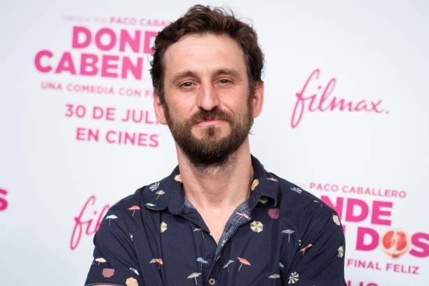 Raul Arevalo attends the 'Donde Caben Dos' premiere at Palacio de la Prensa Cinema on July 27, 2021 in Madrid, Spain.