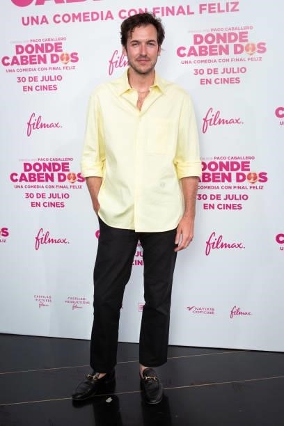 Jorge Suquet attends the 'Donde Caben Dos' premiere at Palacio de la Prensa Cinema on July 27, 2021 in Madrid, Spain.