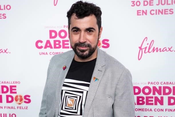 Director Paco Caballero attends the 'Donde Caben Dos' premiere at Palacio de la Prensa Cinema on July 27, 2021 in Madrid, Spain.