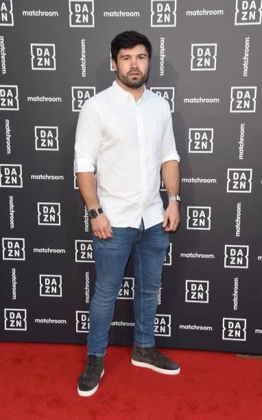 John Ryder attends an exclusive party celebrating the new partnership between global sports streaming service DAZN and Matchroom Boxing at German...