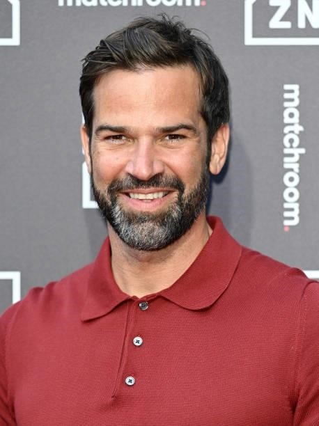 Gethin Jones attends the Dazn x Matchroom VIP Launch Event at Kings Cross on July 27, 2021 in London, England.