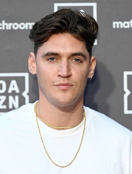 Isaac Carew attends the Dazn x Matchroom VIP Launch Event at Kings Cross on July 27, 2021 in London, England.