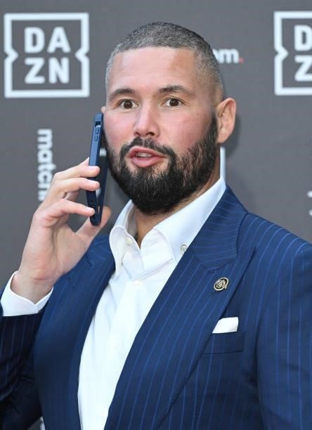 Tony Bellew attends the Dazn x Matchroom VIP Launch Event at Kings Cross on July 27, 2021 in London, England.