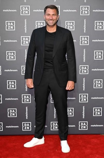 Eddie Hearn attends the Dazn x Matchroom VIP Launch Event at Kings Cross on July 27, 2021 in London, England.