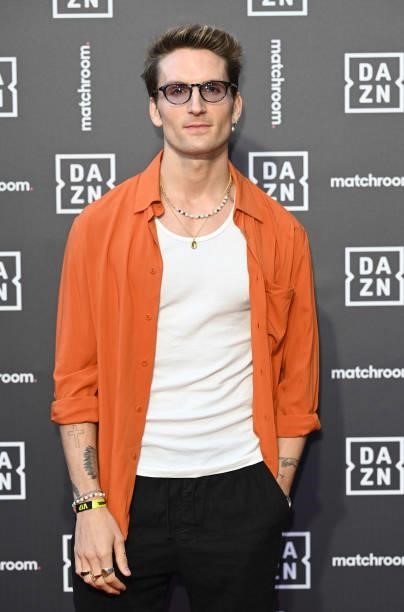 Oliver Proudlock attends the Dazn x Matchroom VIP Launch Event at Kings Cross on July 27, 2021 in London, England.