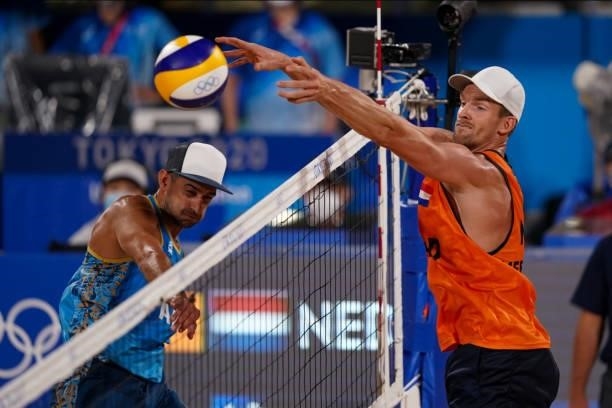 Robert Meeuwsen of the Netherlands competing on Men's Preliminary - Pool D during the Tokyo 2020 Olympic Games at the Shiokaze Park on July 27, 2021...