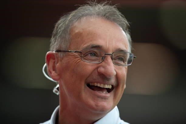 Former Chelsea winger Pat Nevin prior to the Pre-Season Friendly between Bournemouth and Chelsea at Vitality Stadium on July 27, 2021 in Bournemouth,...