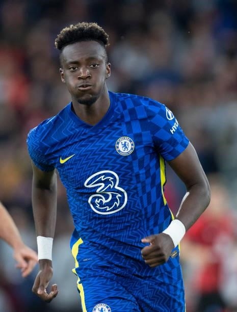 Tammy Abraham of Chelsea during the Pre-Season Friendly between Bournemouth and Chelsea at Vitality Stadium on July 27, 2021 in Bournemouth, England.