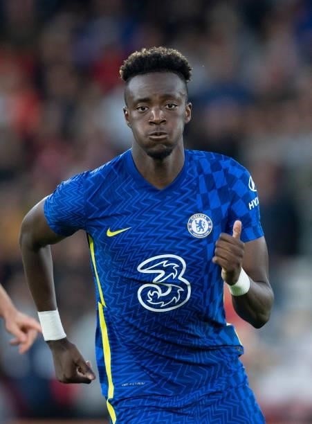 Tammy Abraham of Chelsea during the Pre-Season Friendly between Bournemouth and Chelsea at Vitality Stadium on July 27, 2021 in Bournemouth, England.