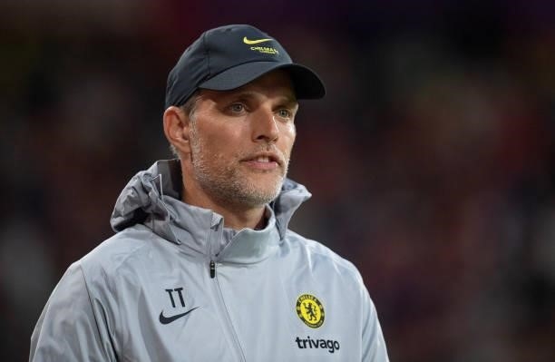 Chelsea Manager Thomas Tuchel during the Pre-Season Friendly between Bournemouth and Chelsea at Vitality Stadium on July 27, 2021 in Bournemouth,...
