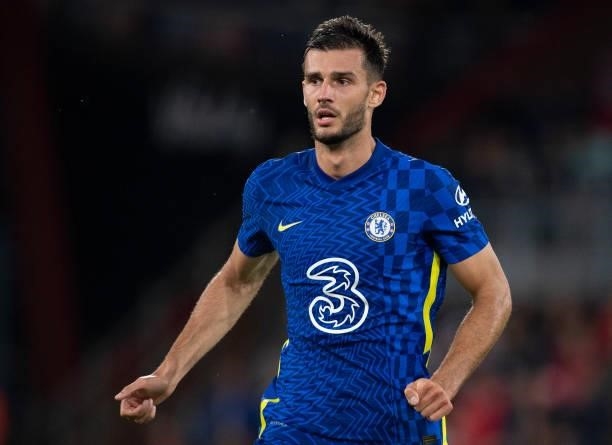 Matt Miazga of Chelsea during the Pre-Season Friendly between Bournemouth and Chelsea at Vitality Stadium on July 27, 2021 in Bournemouth, England.
