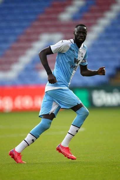 Cheikhou Kouyate of Crystal Palace during the Pre-Season Friendly match between Crystal Palace and Charlton Athletic at Selhurst Park on July 27,...