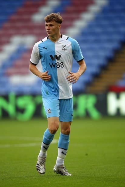 Rob Street of Crystal Palace during the Pre-Season Friendly match between Crystal Palace and Charlton Athletic at Selhurst Park on July 27, 2021 in...