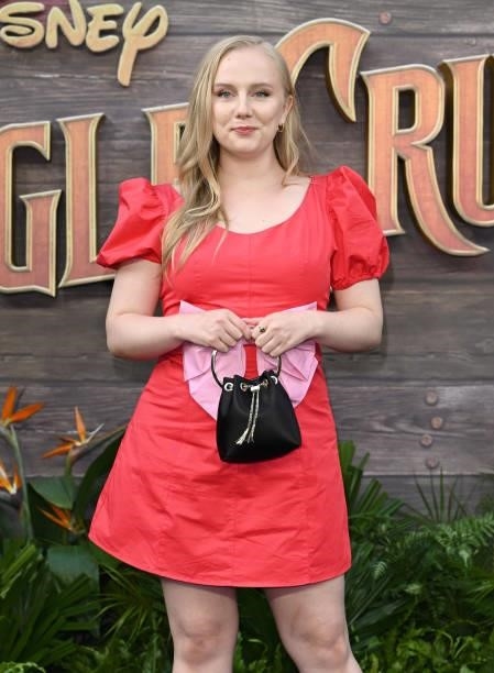 Alexa Davies attends Disney's "Jungle Cruise