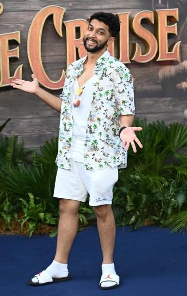 Hashu Mohammed attends Disney's "Jungle Cruise