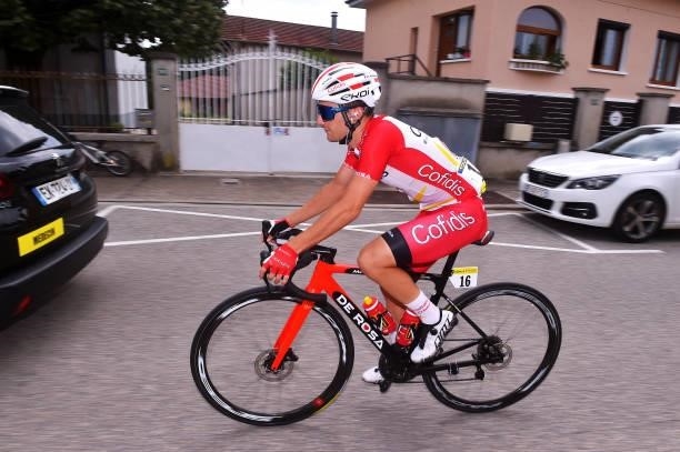 Rémy Rochas of France and Team Cofidis during the 33rd Tour de l'Ain 2021, Stage 2 a 136km stage from Lagnieu to Saint-Vulbas / @tourdelain / on July...