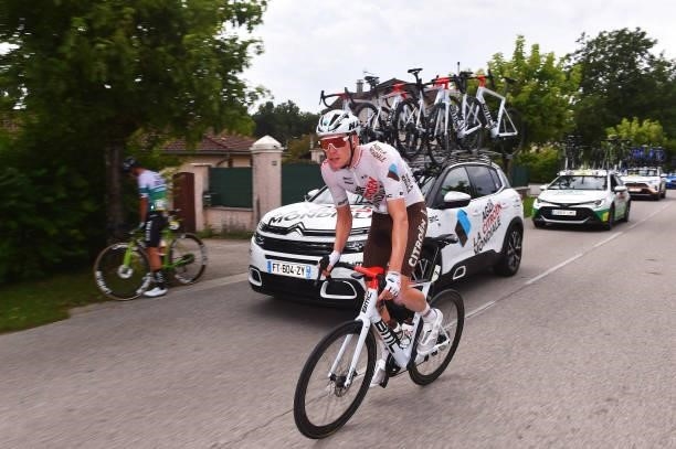 Dorian Godon of France and AG2R Citröen Team during the 33rd Tour de l'Ain 2021, Stage 2 a 136km stage from Lagnieu to Saint-Vulbas / @tourdelain /...