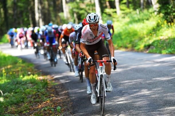 Nicolas Prodhomme of France and AG2R Citröen Team during the 33rd Tour de l'Ain 2021, Stage 2 a 136km stage from Lagnieu to Saint-Vulbas /...