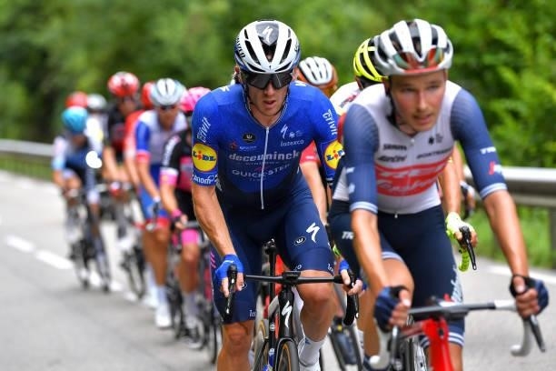 Shane Archbold of New Zealand and Team Deceuninck - Quick-Step during the 33rd Tour de l'Ain 2021, Stage 3 a 125km stage from Izernore to Lélex...