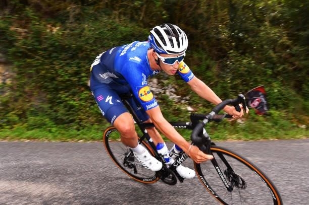 Jannik Steimle of Germany and Team Deceuninck - Quick-Step during the 33rd Tour de l'Ain 2021, Stage 3 a 125km stage from Izernore to Lélex...