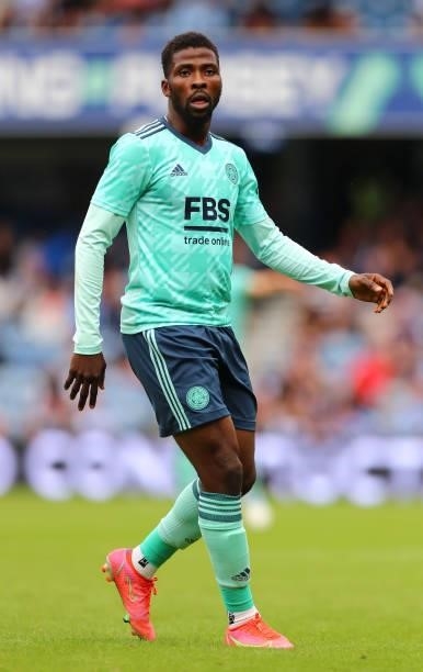 Kelechi Iheanacho of Leicester City in action during the Pre-season Friendly between Queens Park Rangers and Leicester City at The Kiyan Prince...