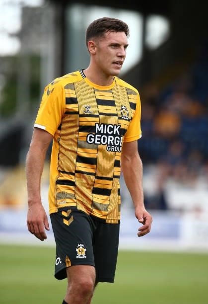 Paul Digby of Cambridge United in action during the Pre Season Friendly match between Cambridge United and Northampton Town at Abbey Stadium on July...