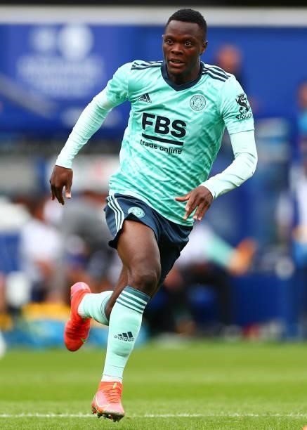 Patson Daka of Leicester City runs without the ball during the Pre-Season Friendly match between Queens Park Rangers and Leicester City at The Kiyan...