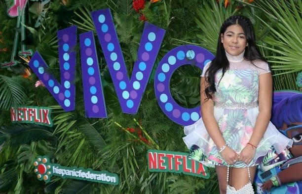 Actress Ynairaly Simo attends the "VIVO