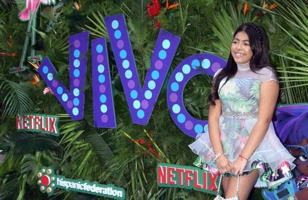 Actress Ynairaly Simo attends the "VIVO