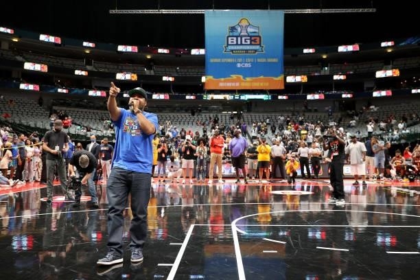 Ice Cube performs during BIG3 - Week Four at the American Airlines Center on July 31, 2021 in Dallas, Texas.