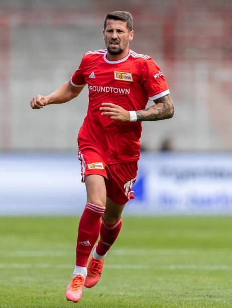 Pawel Wszolek of 1.FC Union Berlin in action during the pre-season friendly match between 1. FC Union Berlin and Athletic Bilbao at Stadion An der...