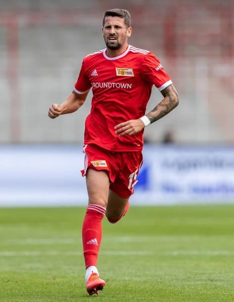 Pawel Wszolek of 1.FC Union Berlin in action during the pre-season friendly match between 1. FC Union Berlin and Athletic Bilbao at Stadion An der...