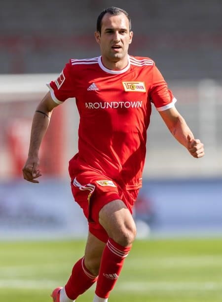 Levin Oeztunali of 1.FC Union Berlin in action during the pre-season friendly match between 1. FC Union Berlin and Athletic Bilbao at Stadion An der...
