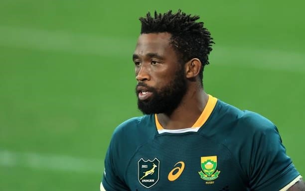 Siya Kolisi, the South Africa captain, looks on during the 2nd test match between South Africa Springboks and the British & Irish Lions at Cape Town...